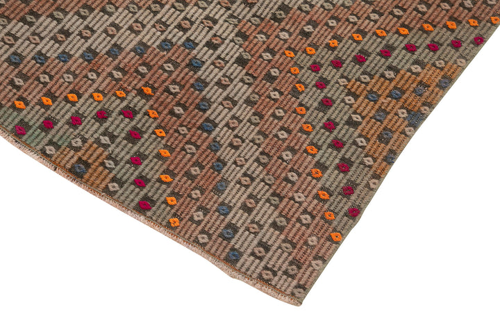 3x11 Multicolor Oriental Kilim Runner Rug - 29224