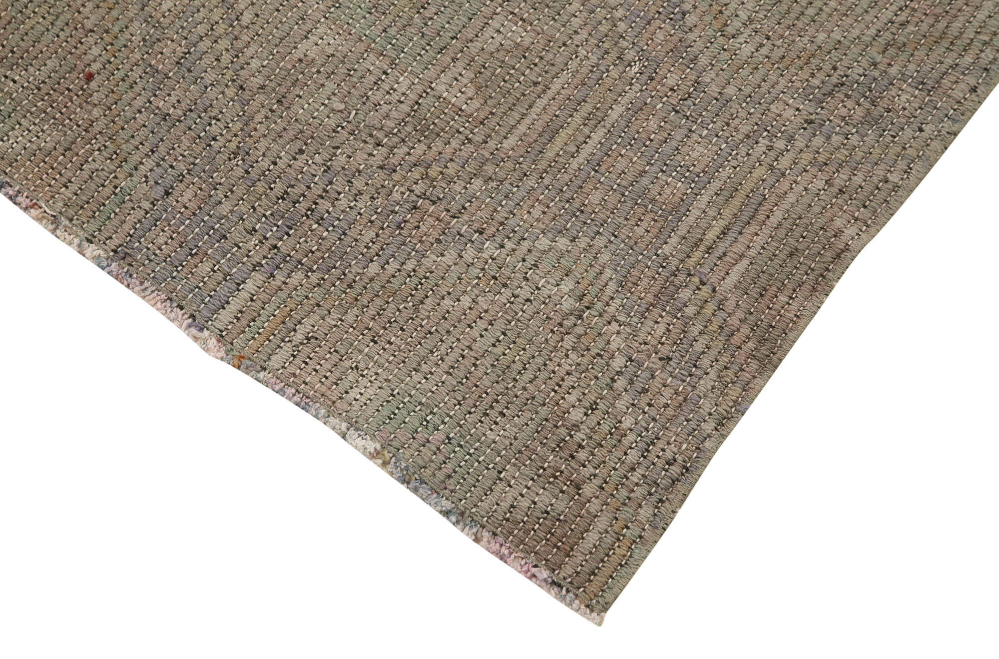 2x10 Grey Oriental Kilim Runner Rug - 29225