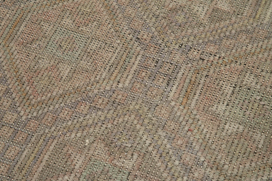 2x10 Grey Oriental Kilim Runner Rug - 29225