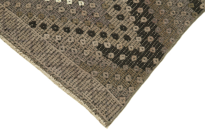 3x11 Brown Oriental Kilim Runner Rug - 29229