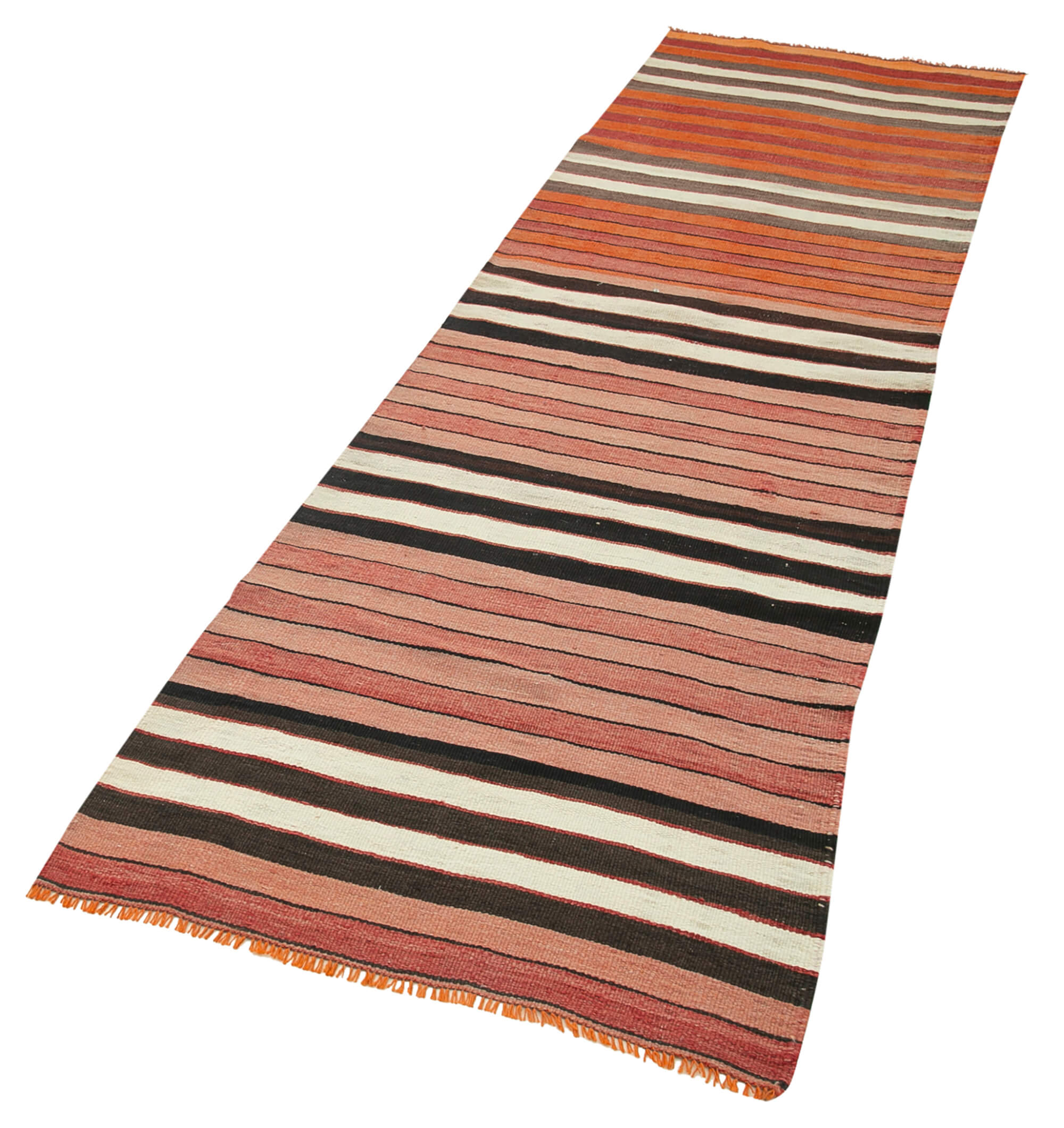 3x10 Multicolor Oriental Kilim Runner Rug - 29231