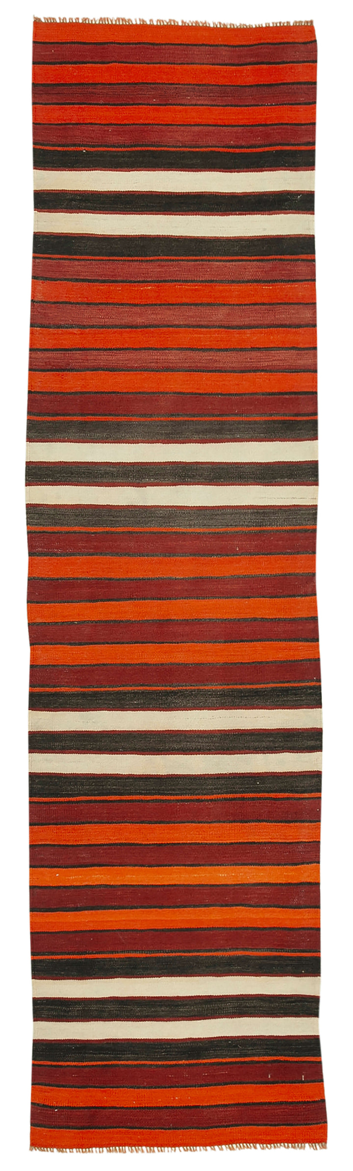3x11 Multicolor Oriental Kilim Runner Rug - 29232