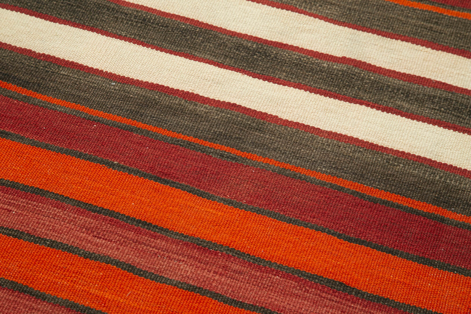 3x11 Multicolor Oriental Kilim Runner Rug - 29232