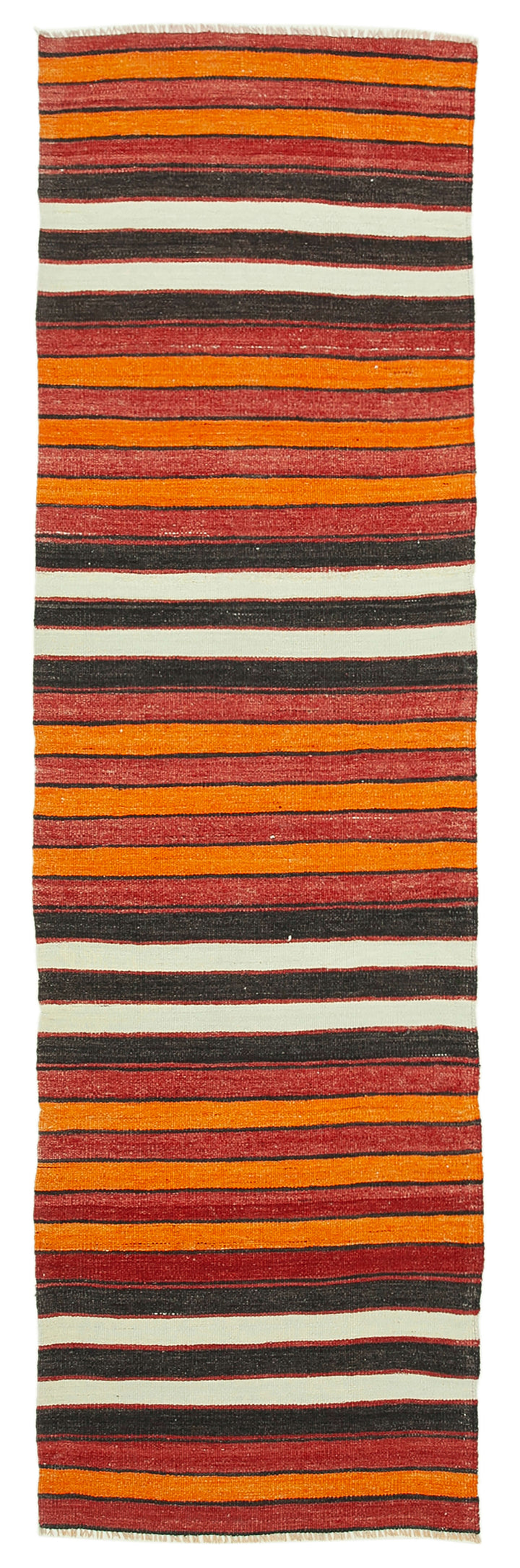 3x11 Multicolor Oriental Kilim Runner Rug - 29234