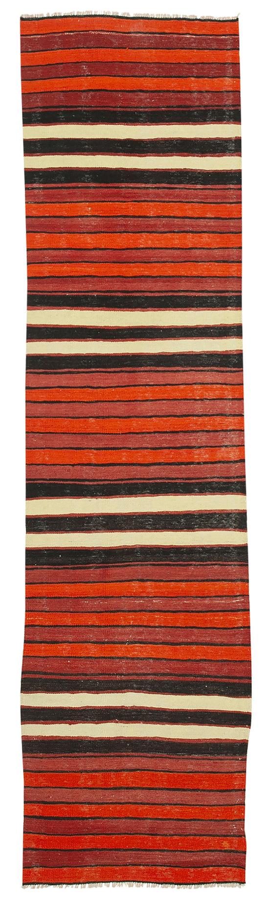 3x11 Multicolor Oriental Kilim Runner Rug - 29236