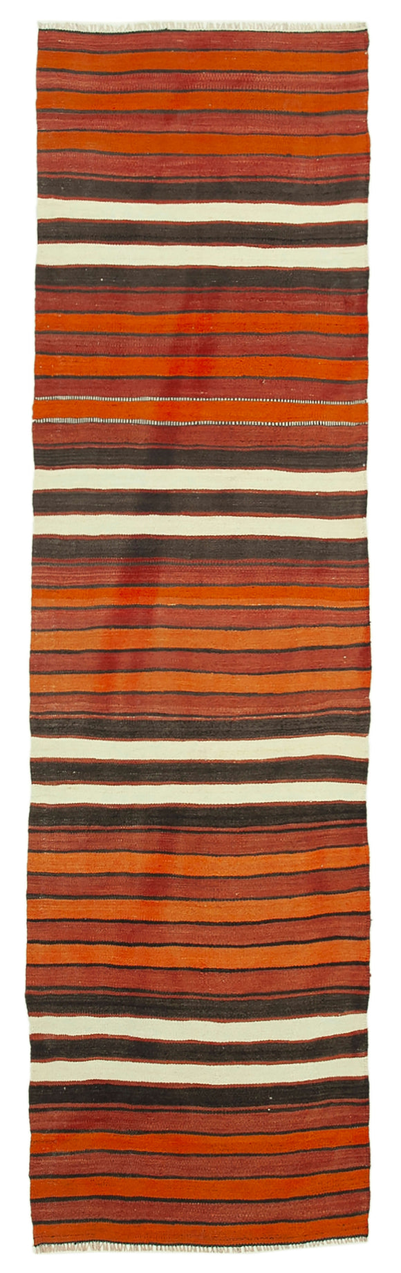 3x11 Multicolor Oriental Kilim Runner Rug - 29237