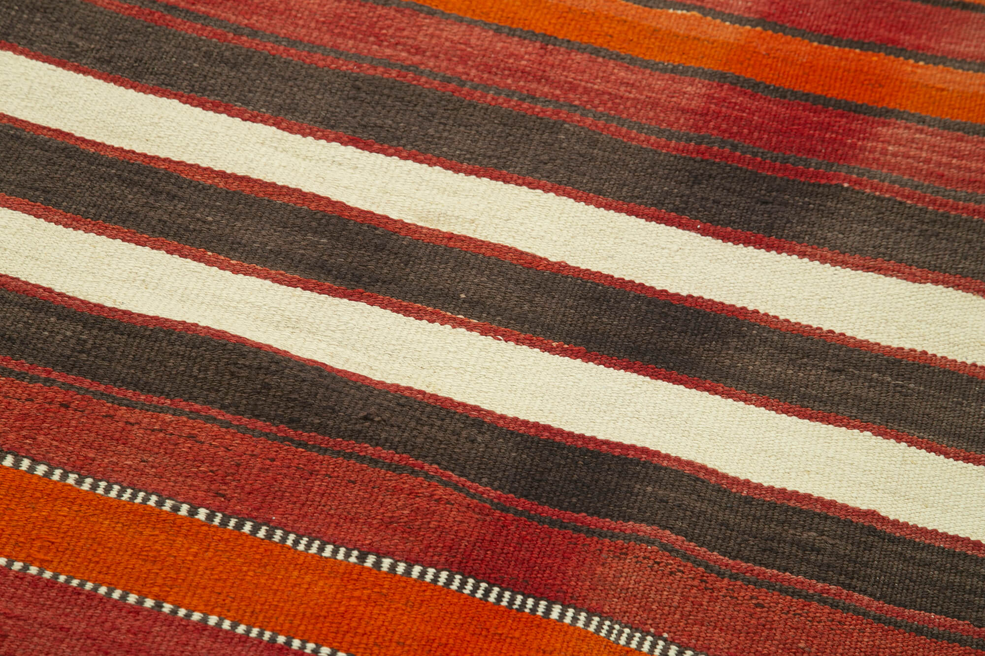 3x11 Multicolor Oriental Kilim Runner Rug - 29237