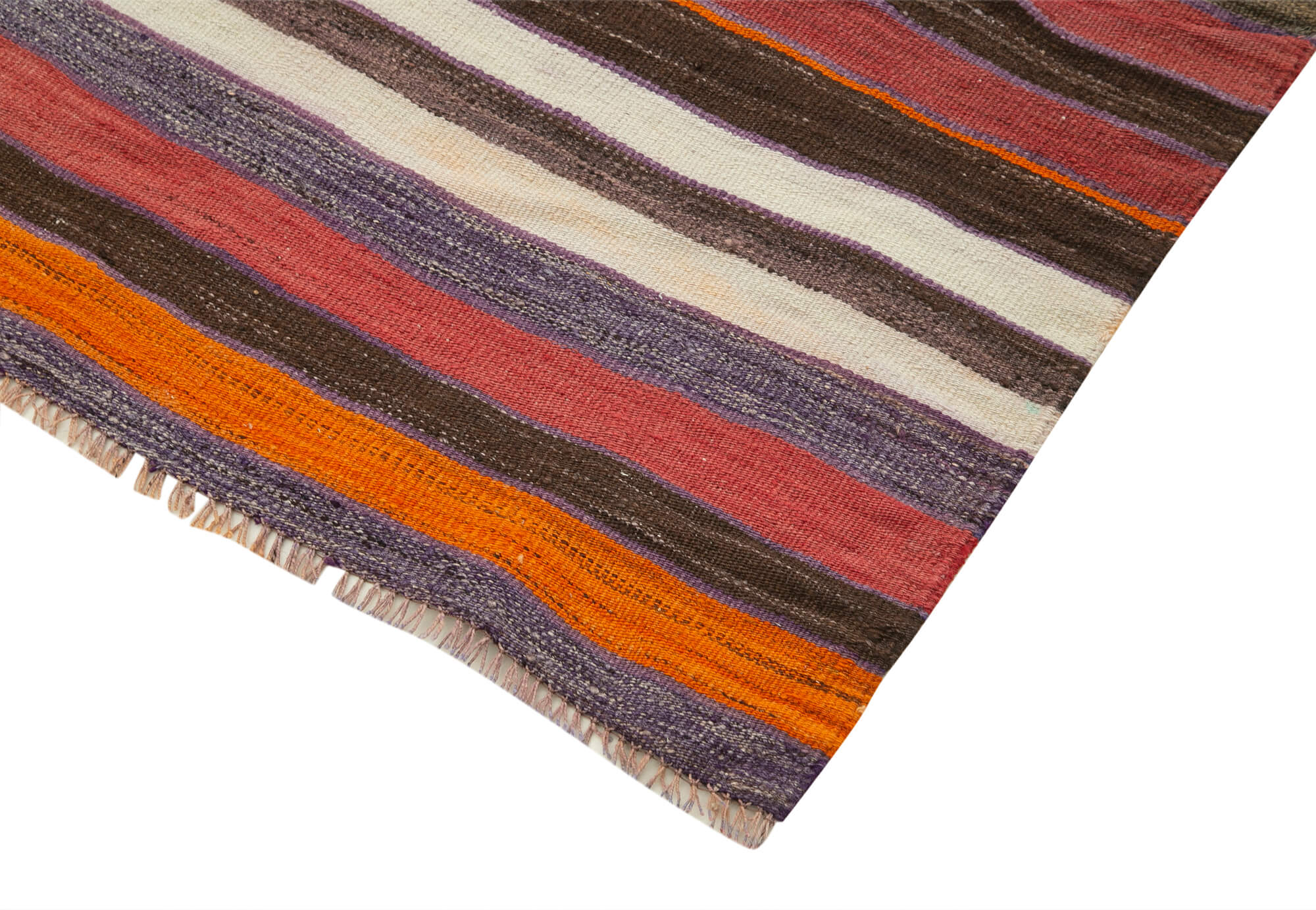 3x9 Multicolor Oriental Kilim Runner Rug - 29238