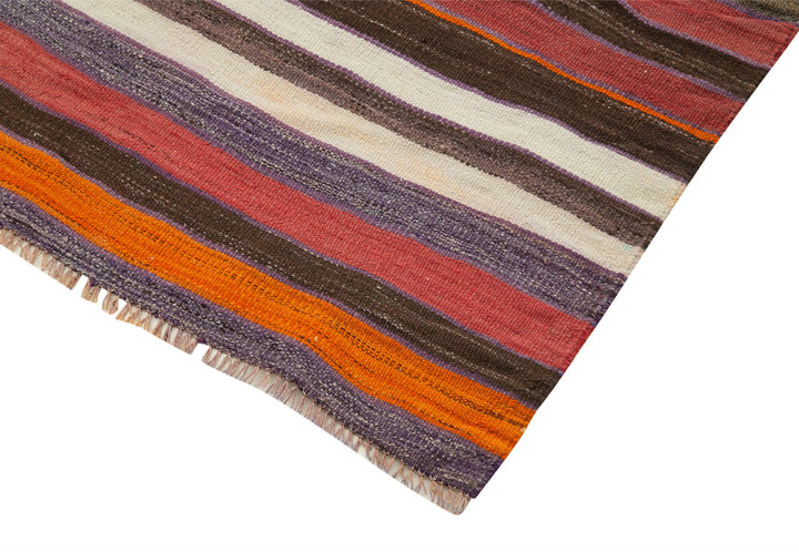 3x9 Multicolor Oriental Kilim Runner Rug - 29238