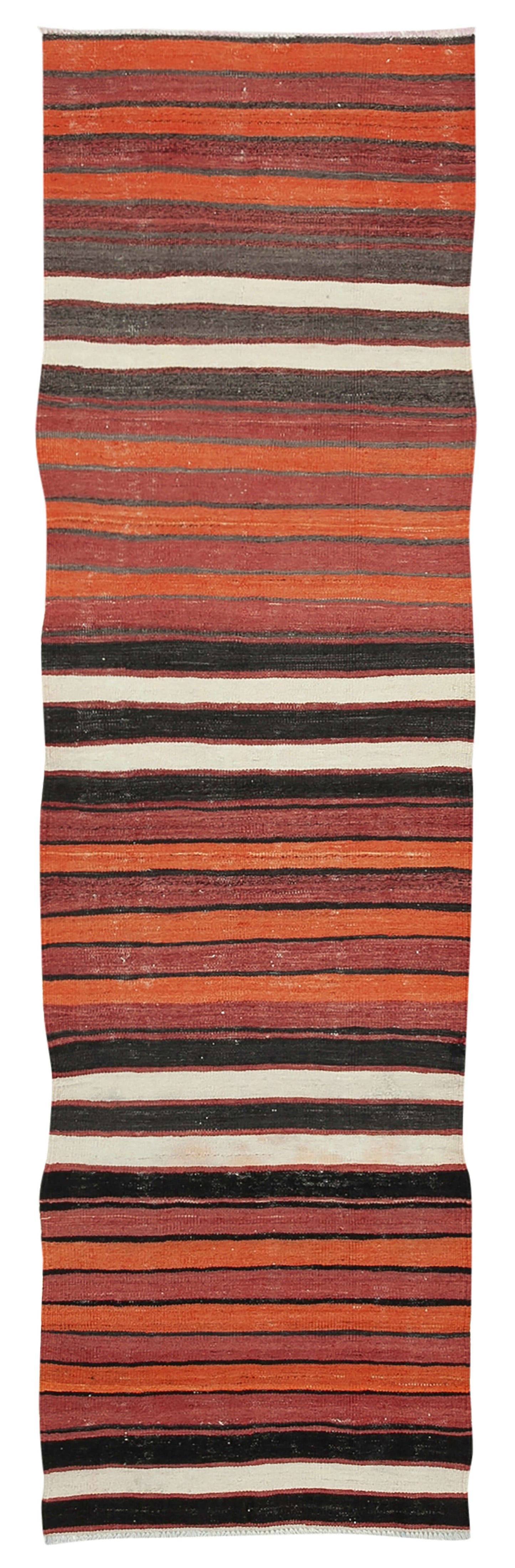 3x9 Multicolor Oriental Kilim Runner Rug - 29240