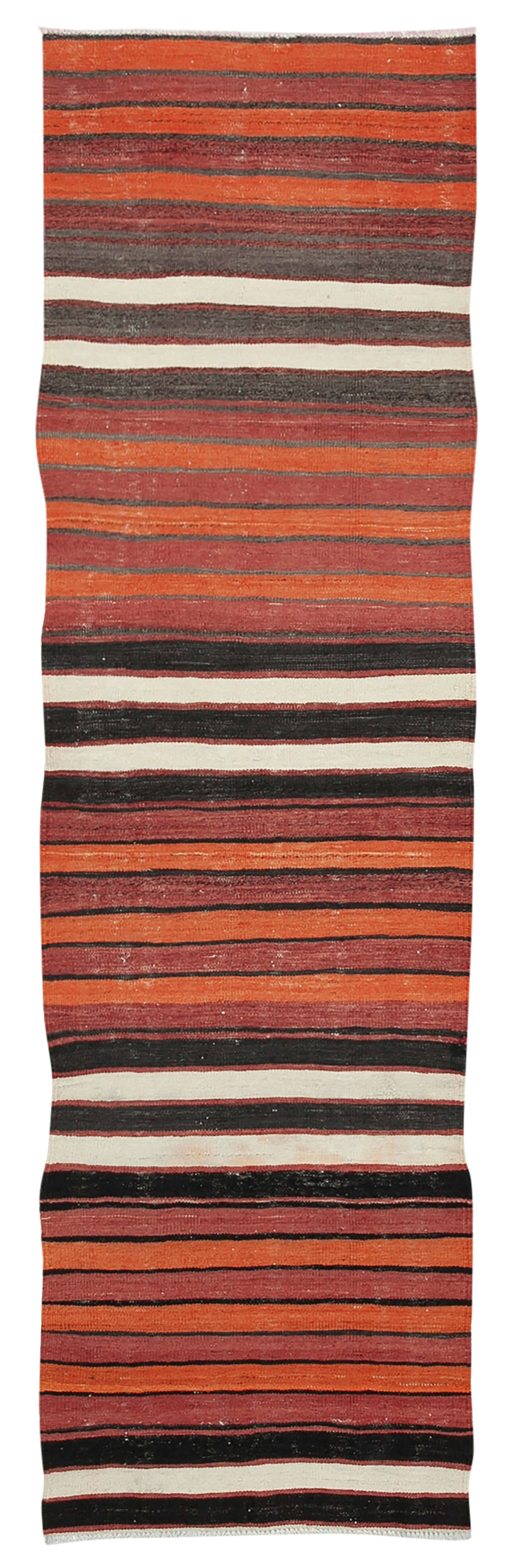 3x9 Multicolor Oriental Kilim Runner Rug - 29240