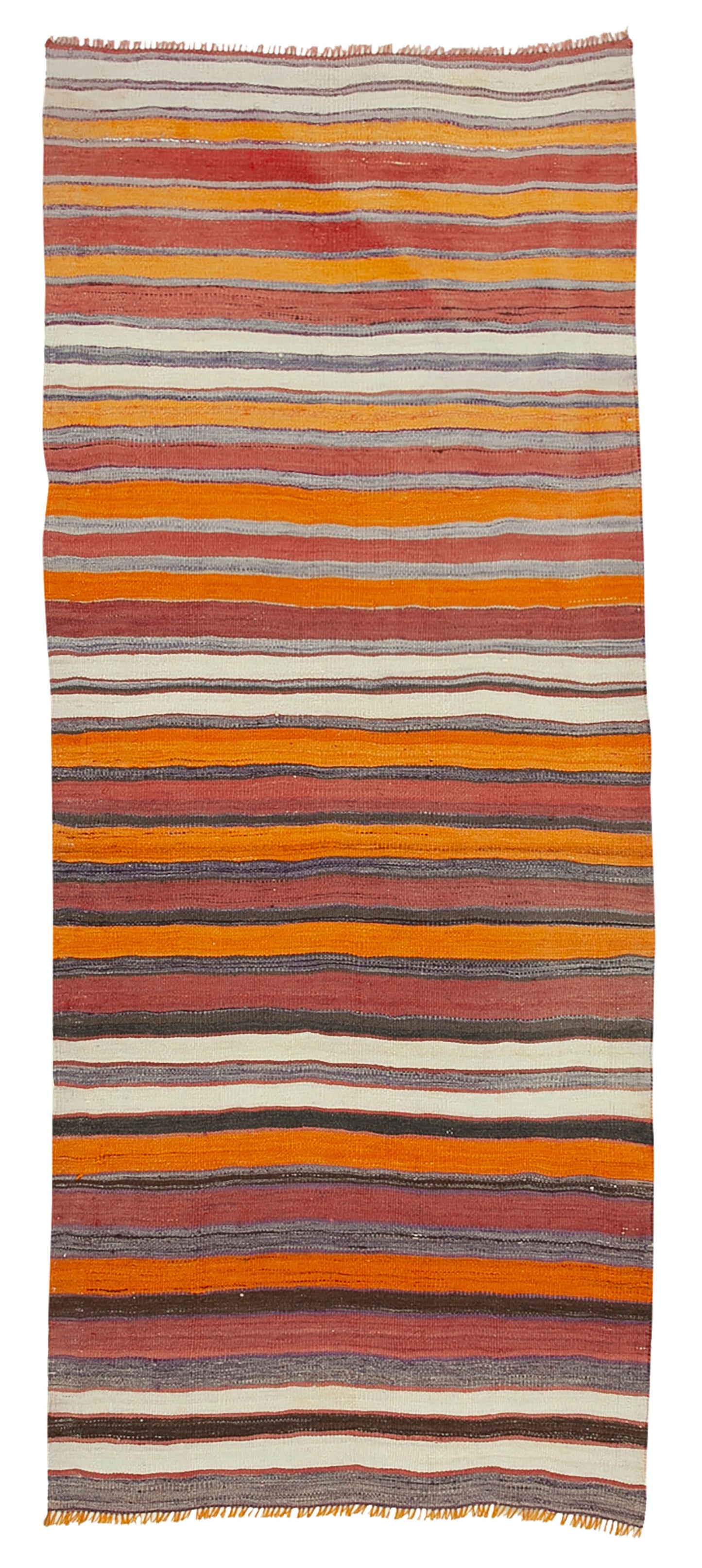3x8 Multicolor Oriental Kilim Runner Rug - 29242