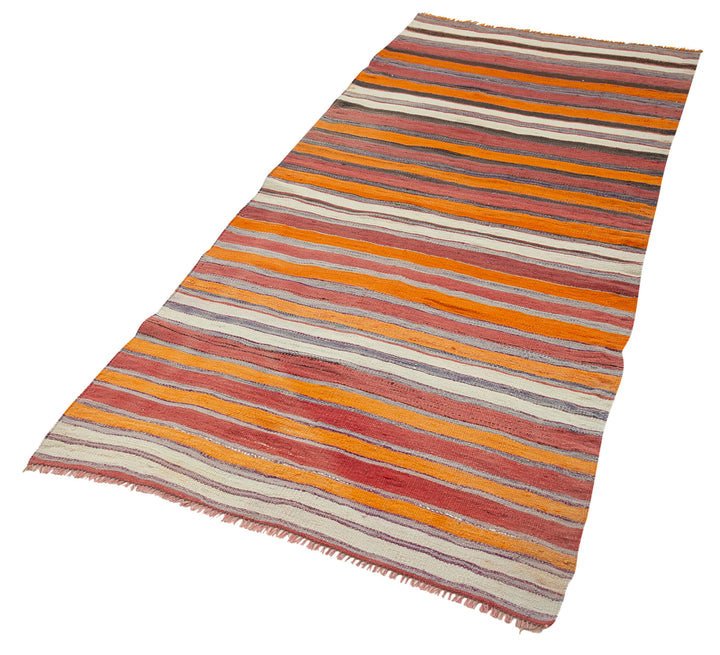 3x8 Multicolor Oriental Kilim Runner Rug - 29242