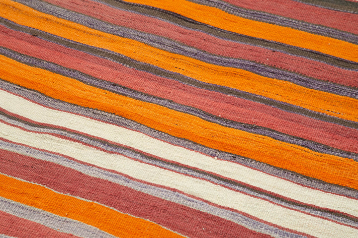 3x8 Multicolor Oriental Kilim Runner Rug - 29242