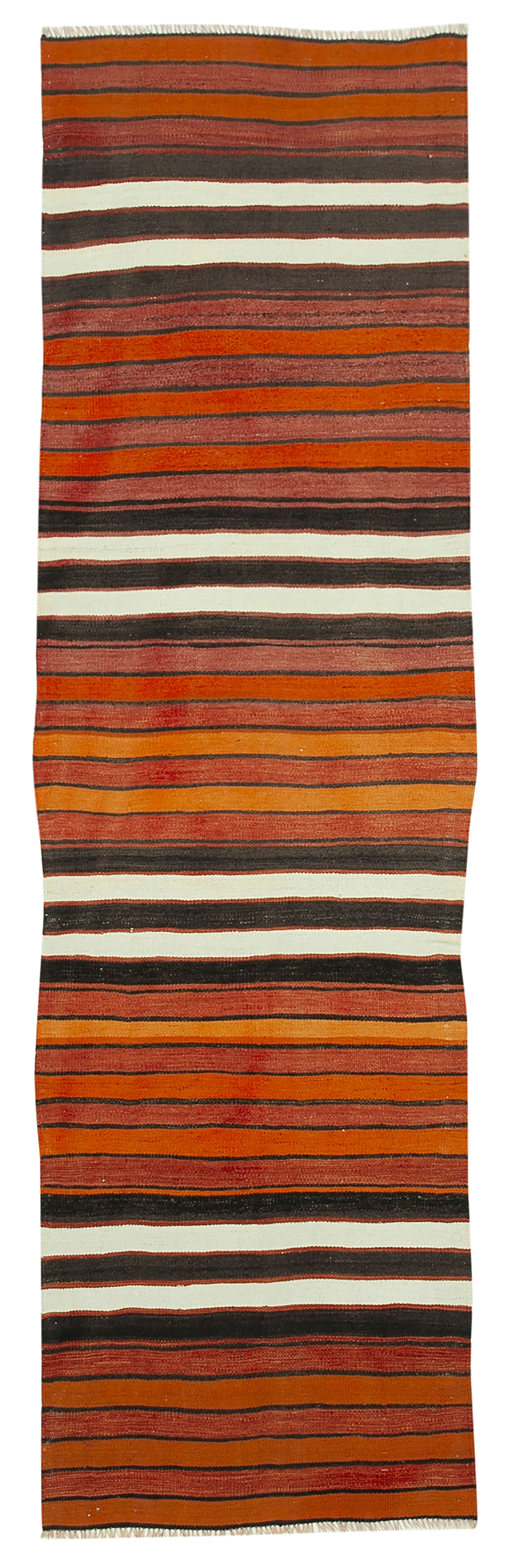 3x10 Multicolor Oriental Kilim Runner Rug - 29243