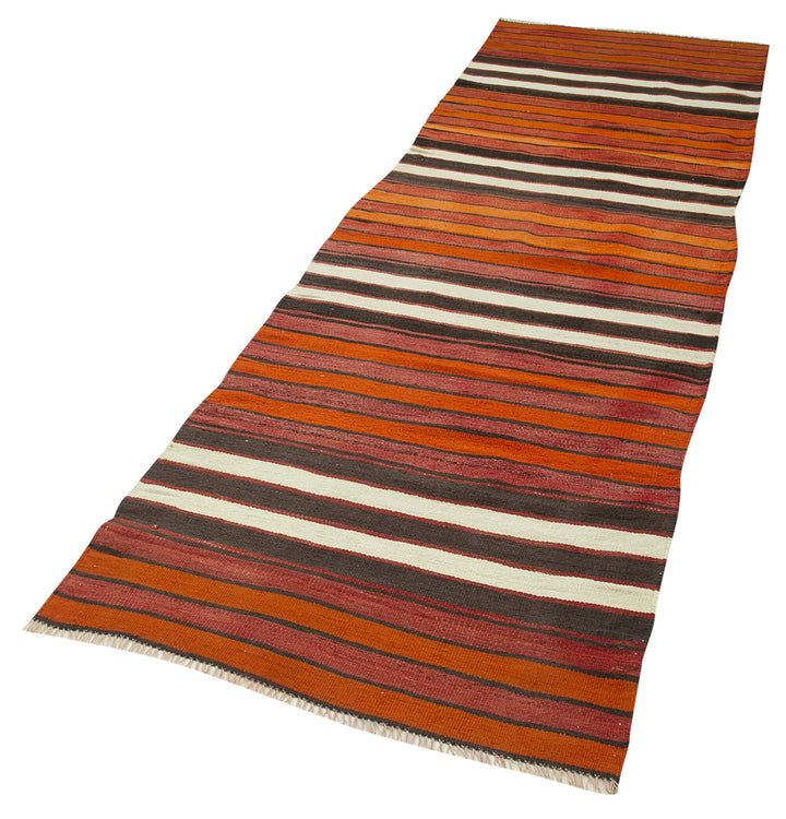 3x10 Multicolor Oriental Kilim Runner Rug - 29243