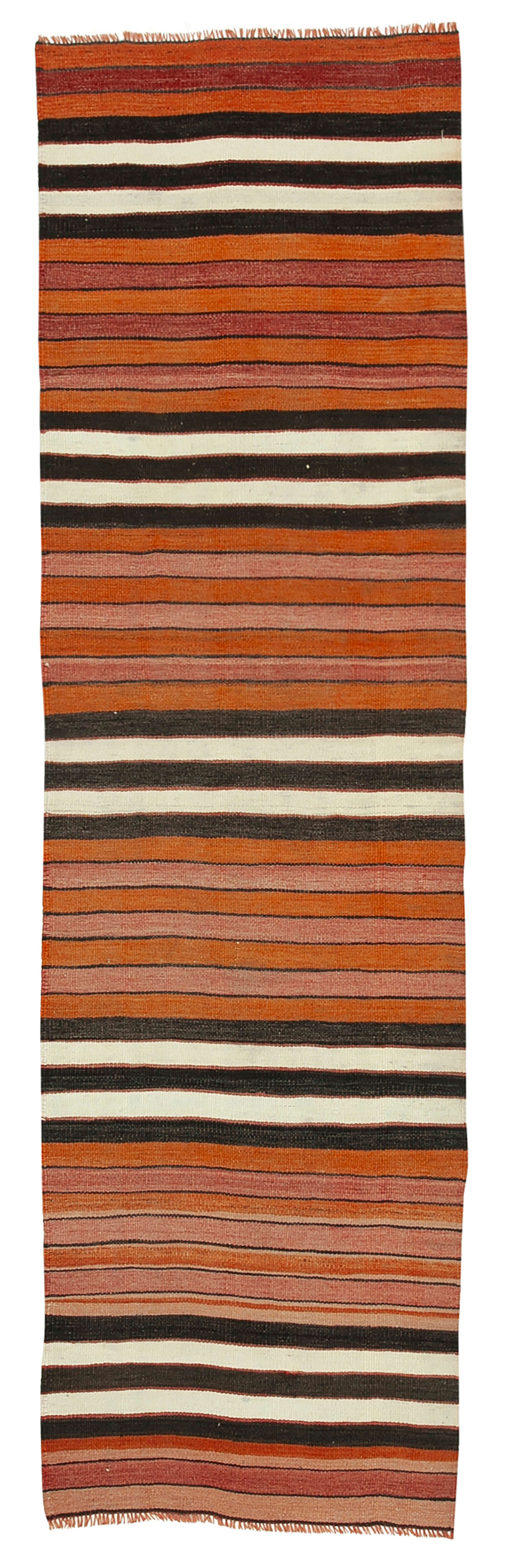 3x10 Multicolor Oriental Kilim Runner Rug - 29247