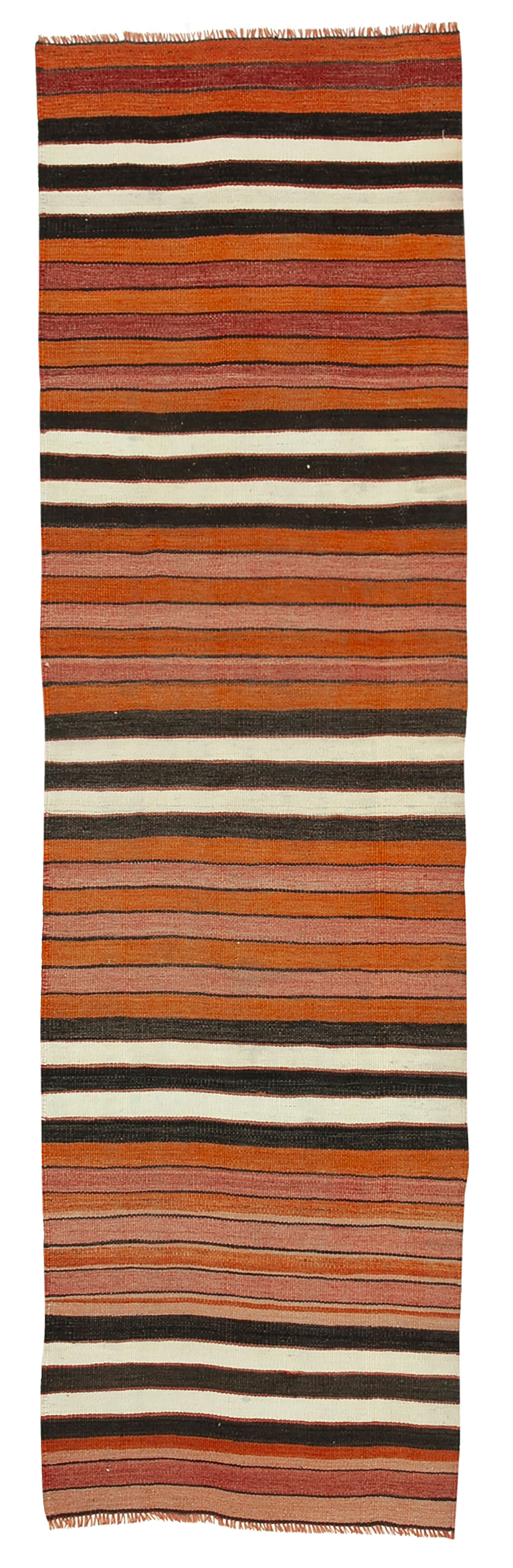 3x10 Multicolor Oriental Kilim Runner Rug - 29247