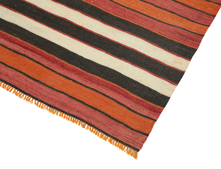 3x9 Multicolor Oriental Kilim Runner Rug - 29248