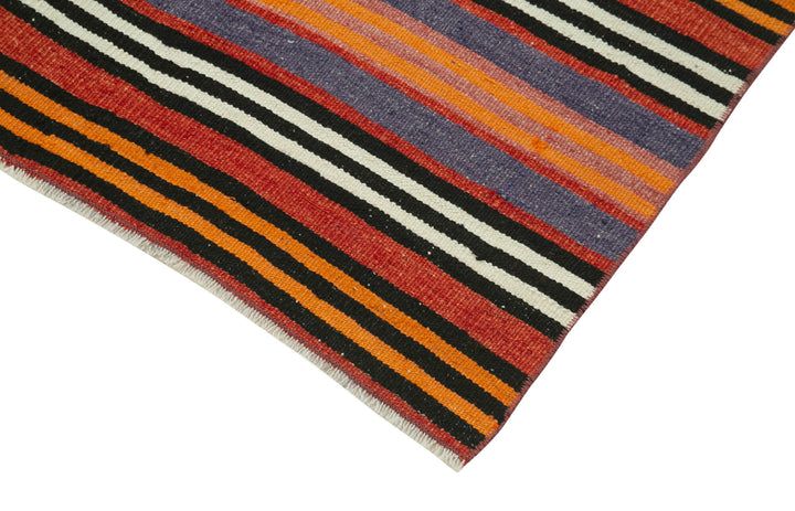 3x11 Multicolor Oriental Kilim Runner Rug - 29252
