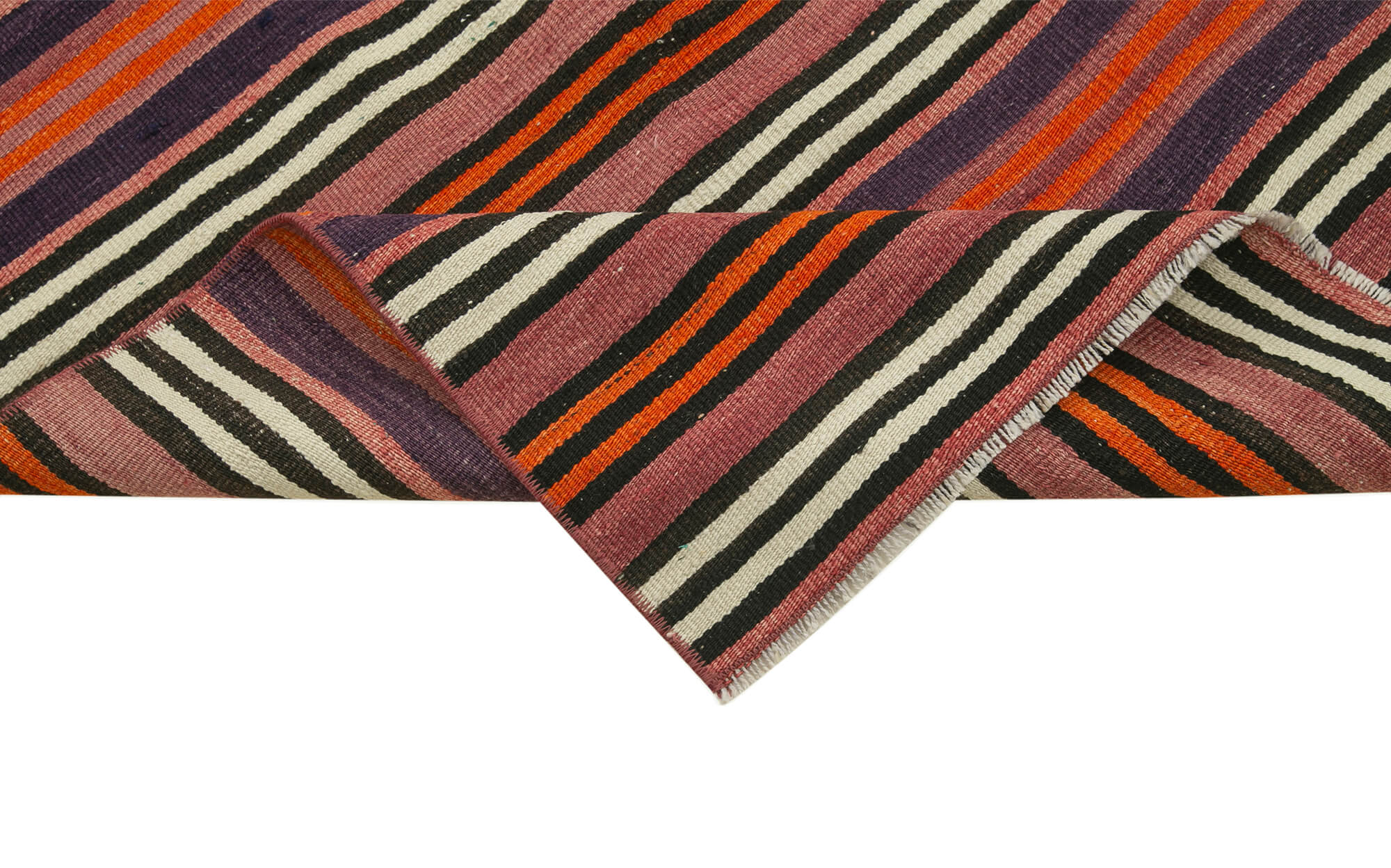 3x11 Multicolor Oriental Kilim Runner Rug - 29252