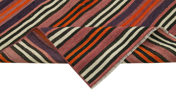 3x11 Multicolor Oriental Kilim Runner Rug - 29252