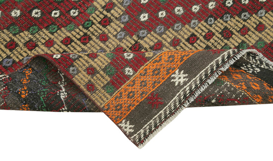 3x12 Multicolor Oriental Kilim Runner Rug - 29258