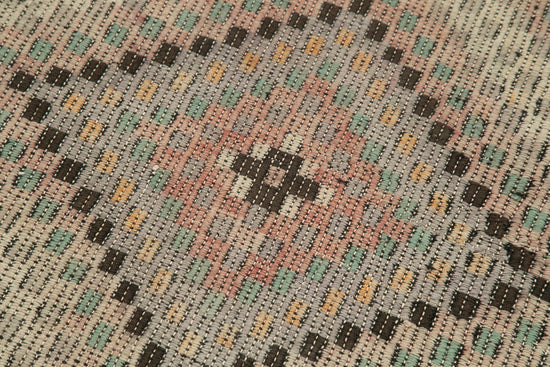 3x10 Beige Oriental Kilim Runner Rug - 29269