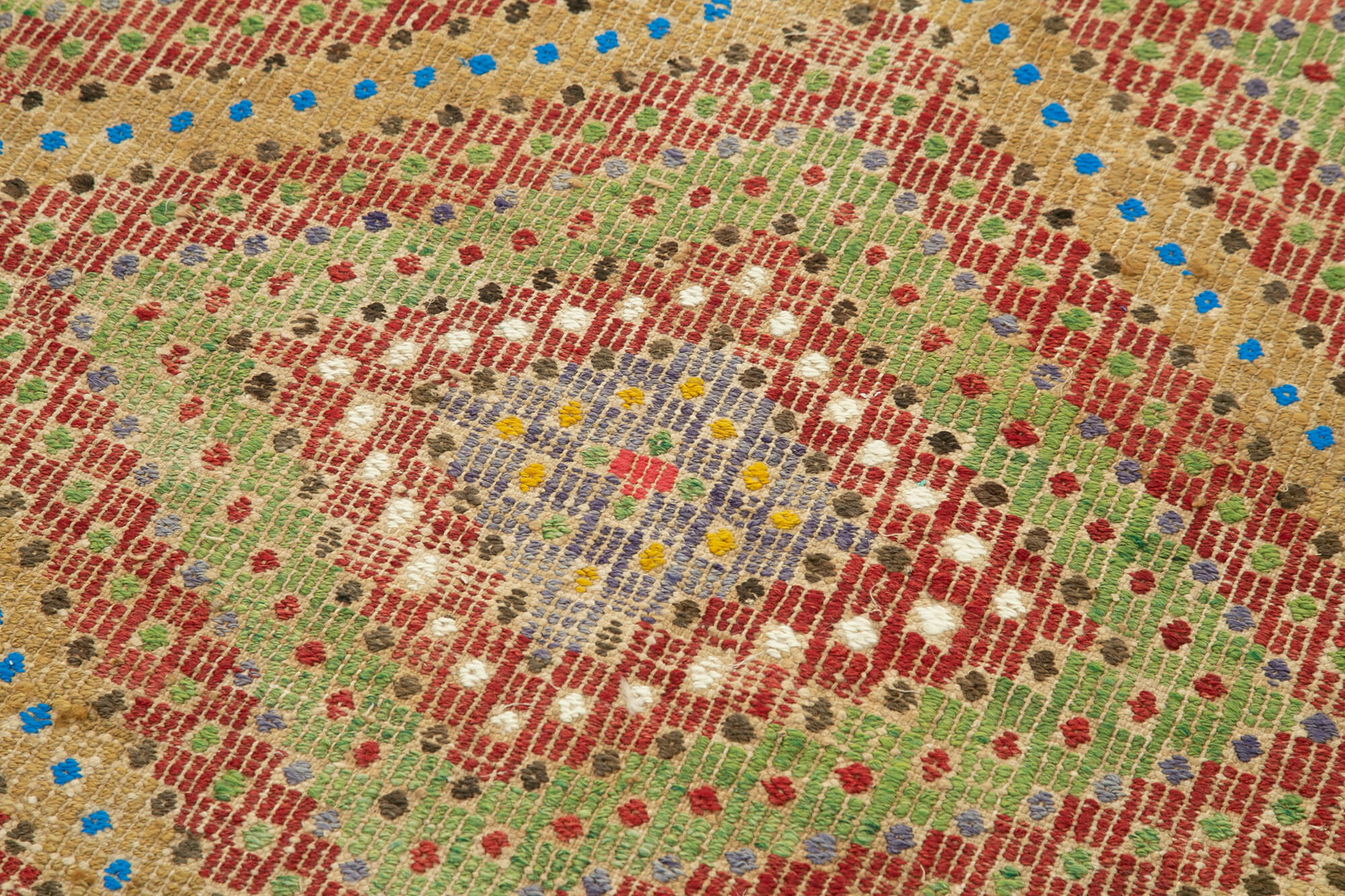 4x8 Multicolor Oriental Kilim Runner Rug - 29272