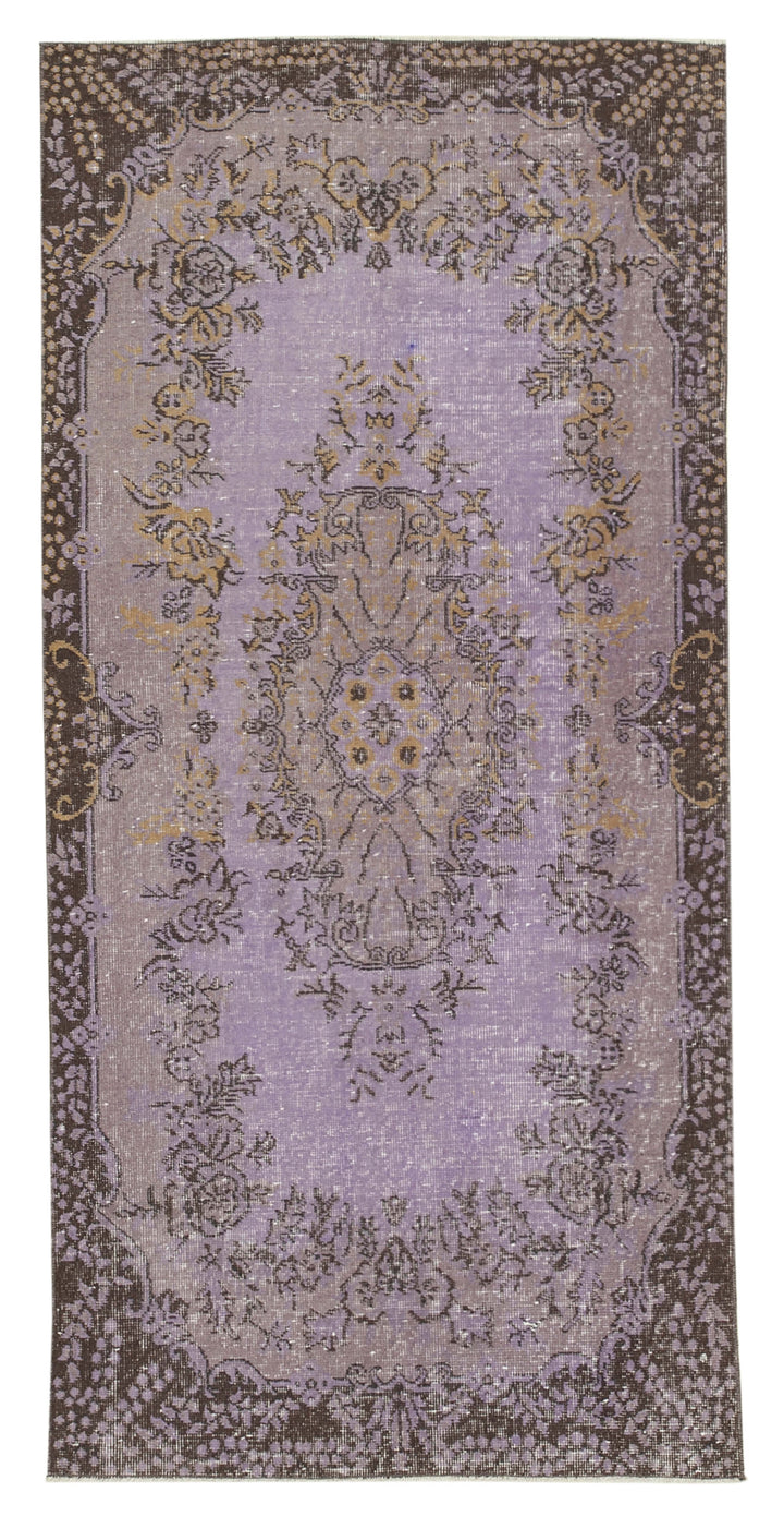 4x8 Purple Overdyed Rug - 29331