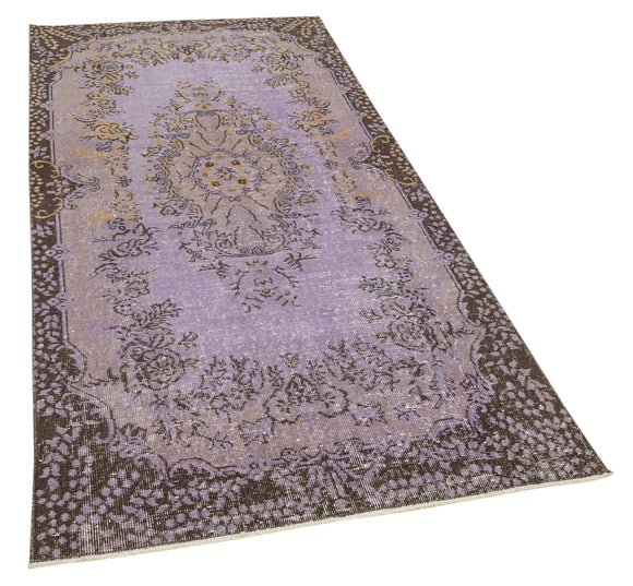 4x8 Purple Overdyed Rug - 29331