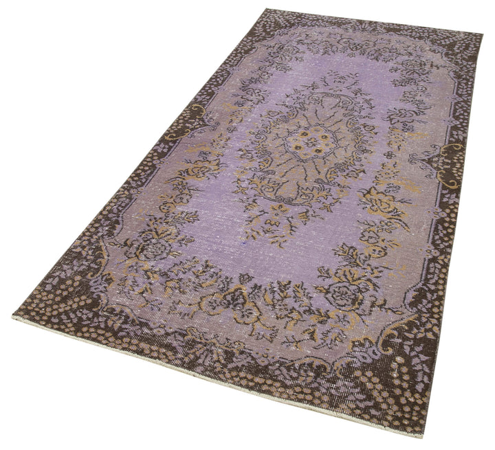 4x8 Purple Overdyed Rug - 29331