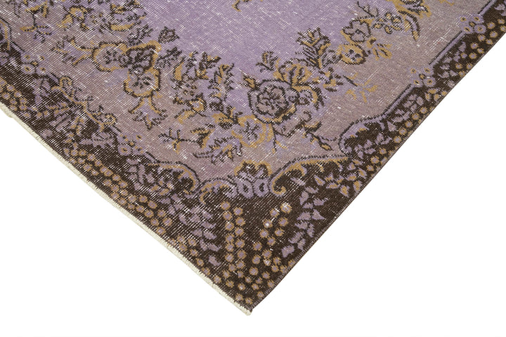 4x8 Purple Overdyed Rug - 29331