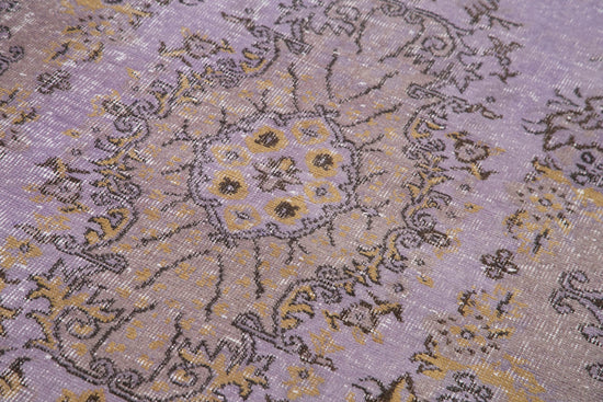 4x8 Purple Overdyed Rug - 29331