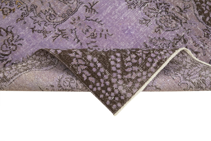 4x8 Purple Overdyed Rug - 29331