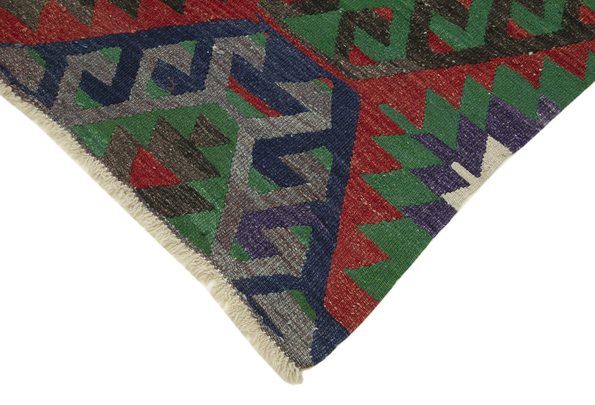 5x10 Red Oriental Kilim Rug - 29435