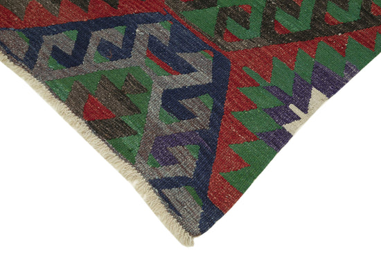 5x10 Red Oriental Kilim Rug - 29435