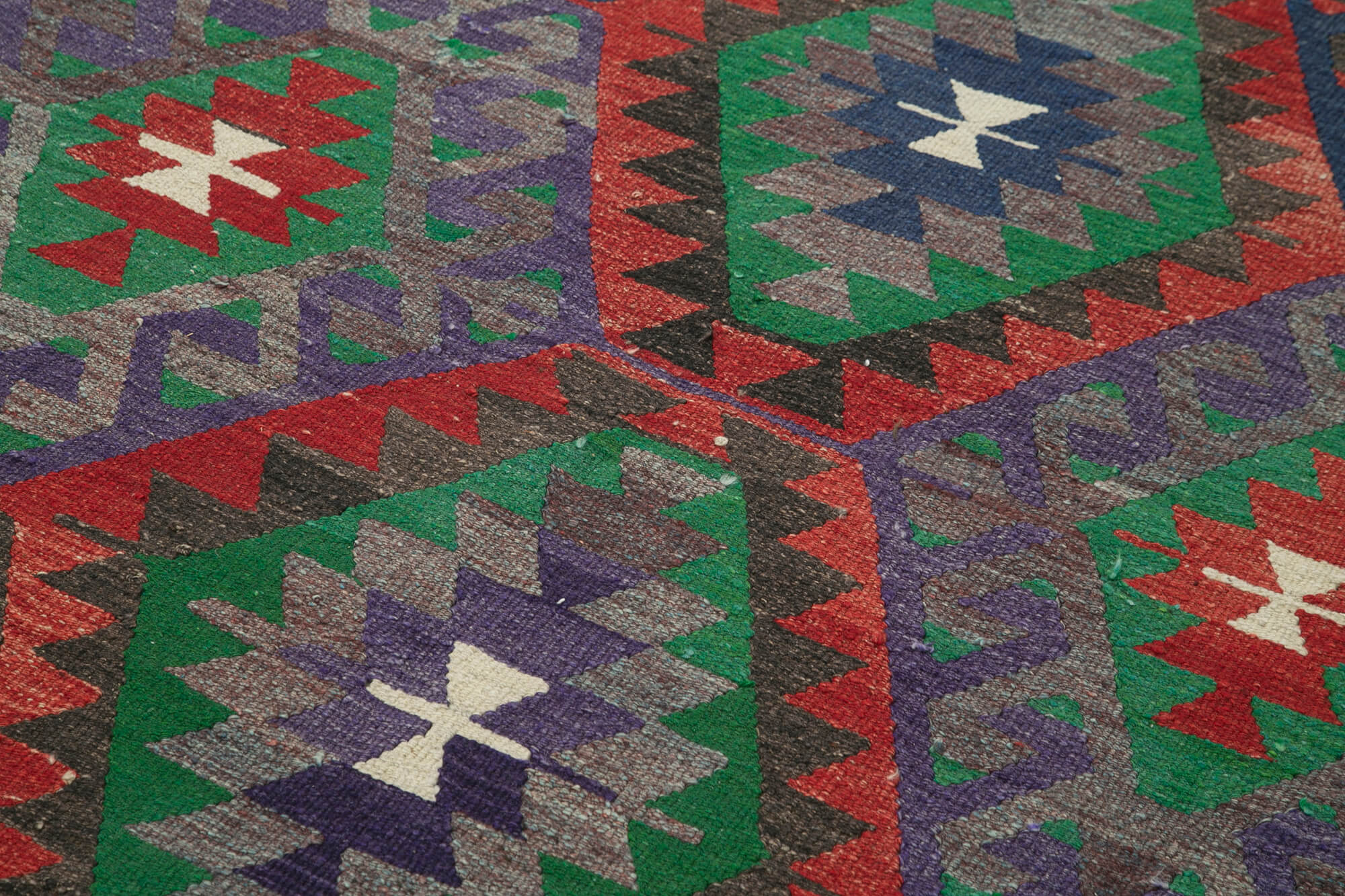 5x10 Red Oriental Kilim Rug - 29435