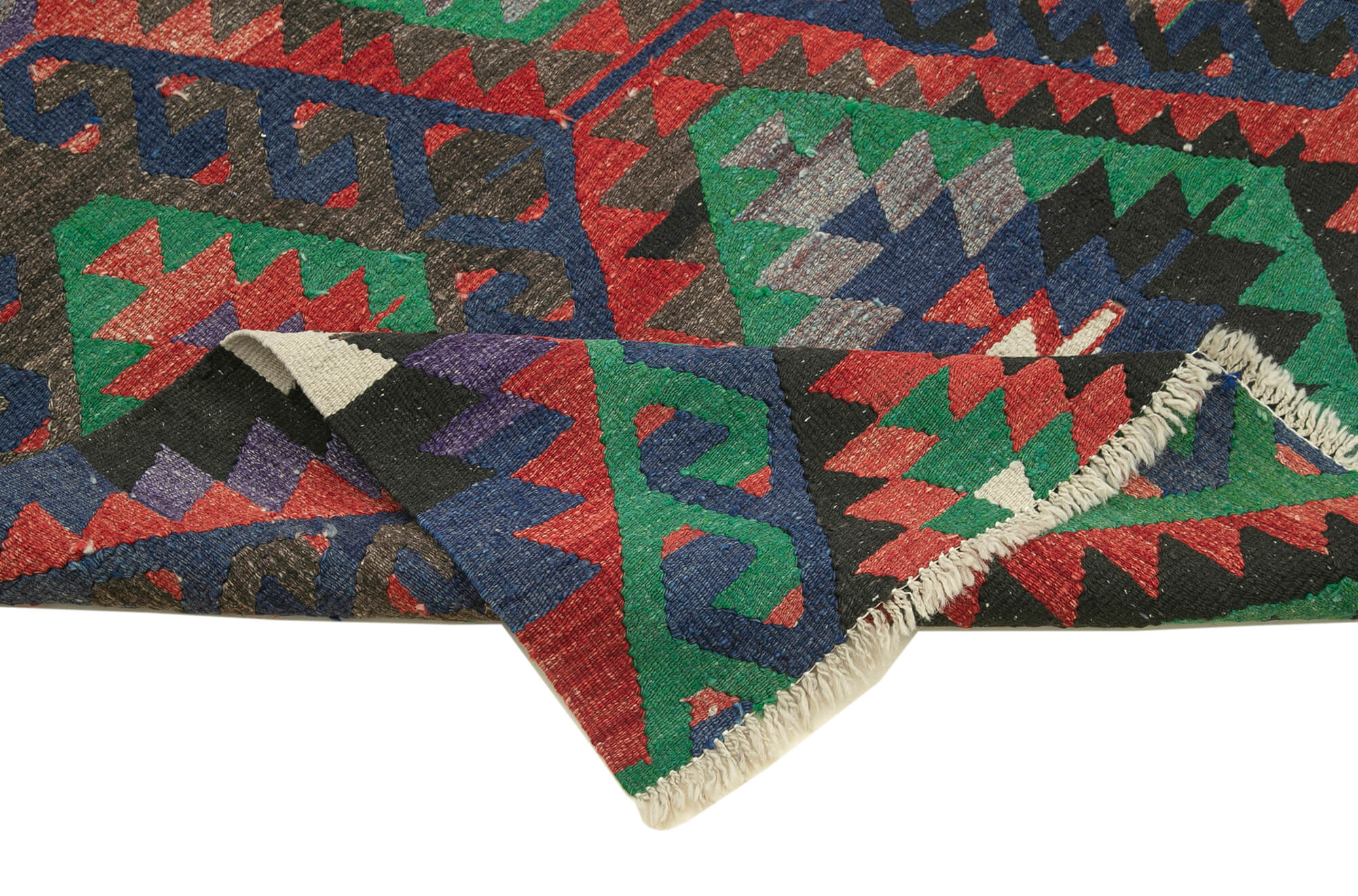 5x10 Red Oriental Kilim Rug - 29435