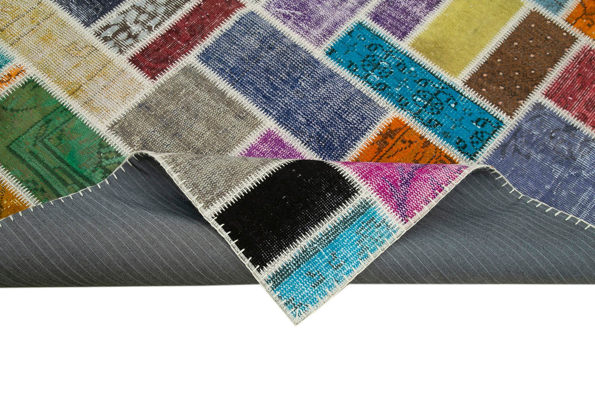 6x8 Multicolor Modern Patchwork Rug - 29600