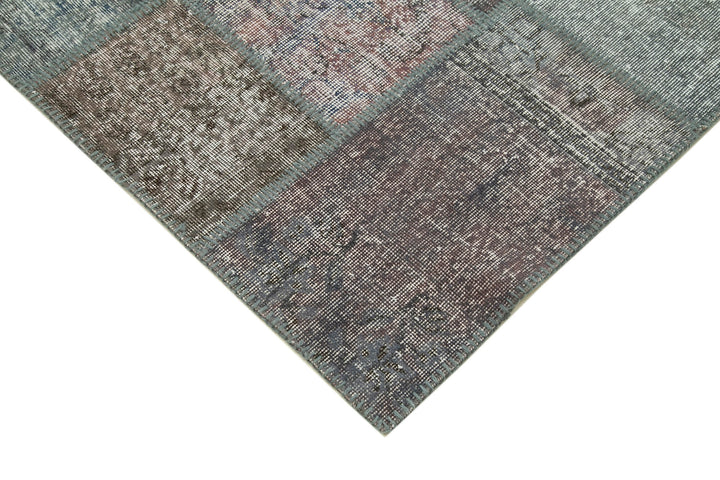 8x11 Grey Patchwork Rug- 29678