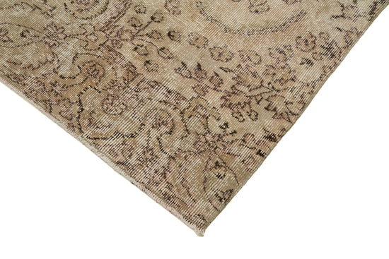 3x9 Beige Overdyed Runner Rug - 29705