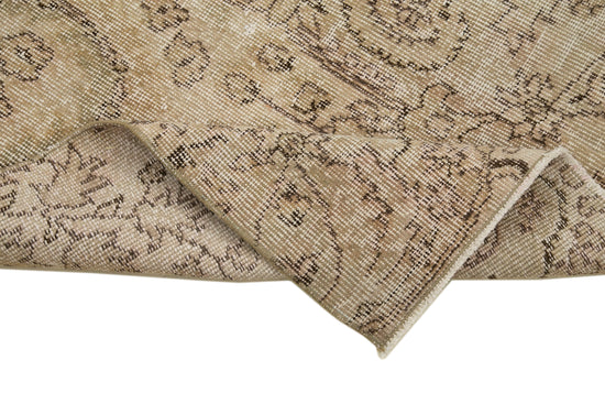 3x9 Beige Overdyed Runner Rug - 29705