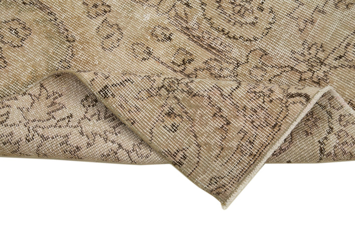 3x9 Beige Overdyed Runner Rug - 29705