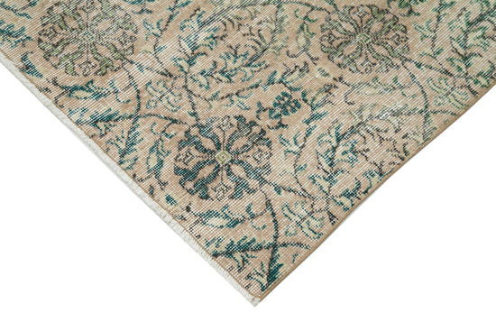 5x7 Beige Turkish Vintage Area Rug - 29798