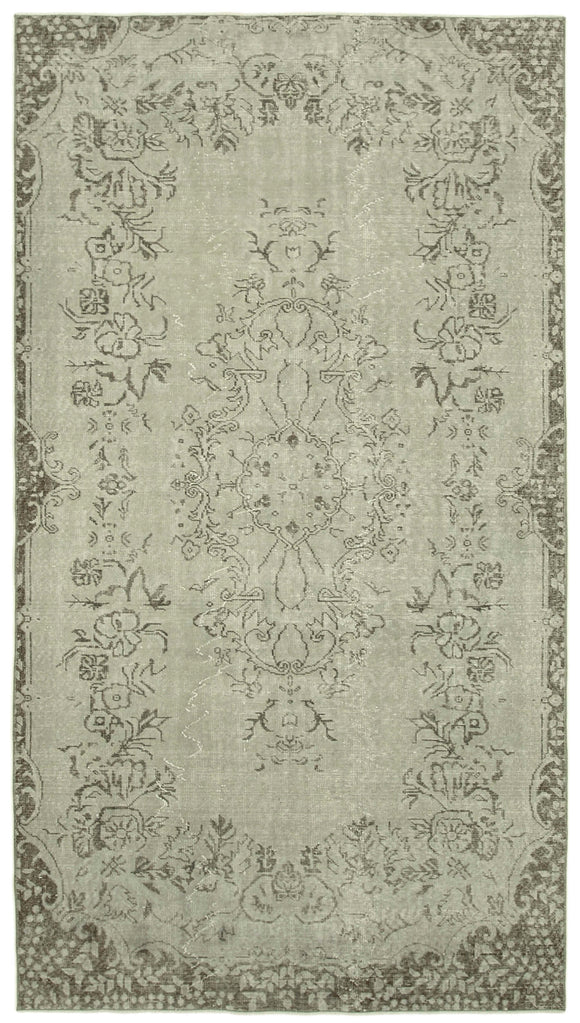 5x9 Grey Overdyed Rug - 29833