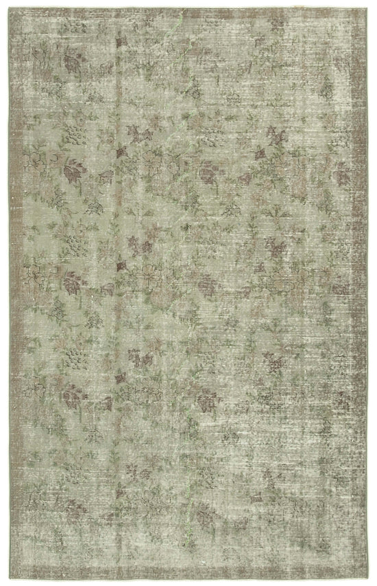 5x8 Grey Overdyed Rug - 29883