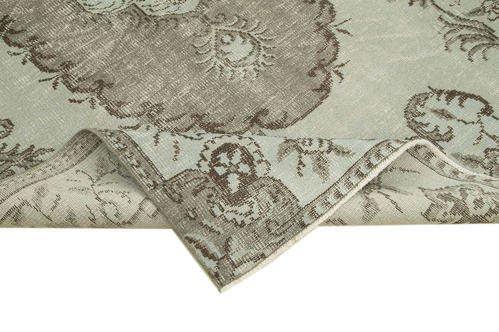 5x8 Grey Overdyed Rug - 29889