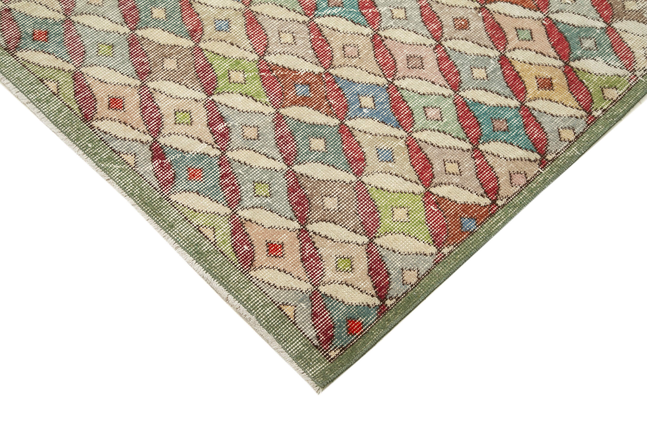 5x9 Beige Bohemian Rug  - 29963