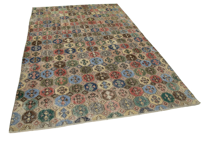 6x9 Multicolor Bohemian Rug  - 29981